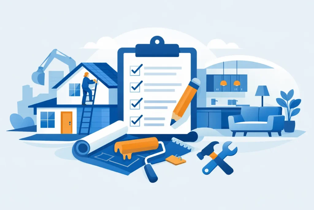 Full Home Renovation Checklist for Success