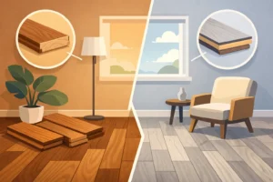 Hardwood vs Laminate Flooring: Which Fits?