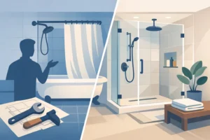 Walk In Shower Conversion: What to Expect